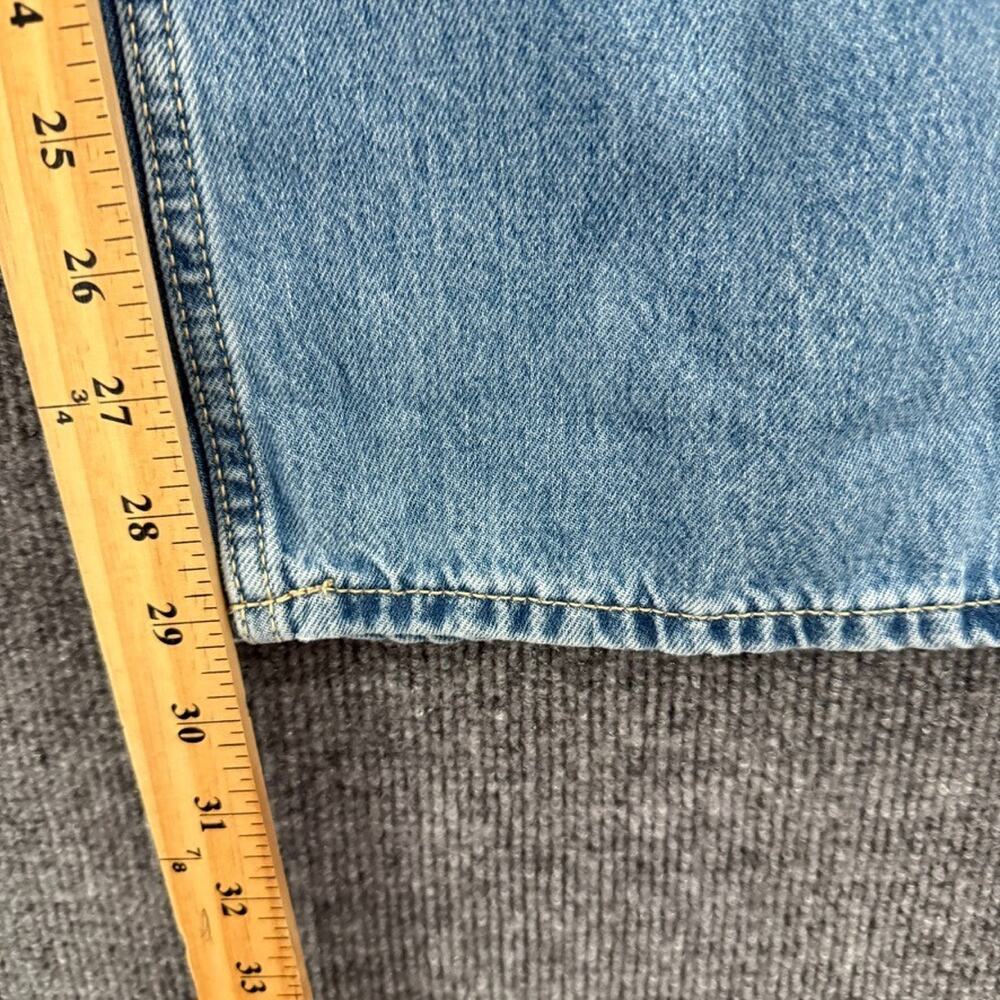 Old Navy Womens Baggy Wide Leg Cargo Jeans Size 4 Mid Rise Cotton Skater Y2K New - Picture 11 of 11